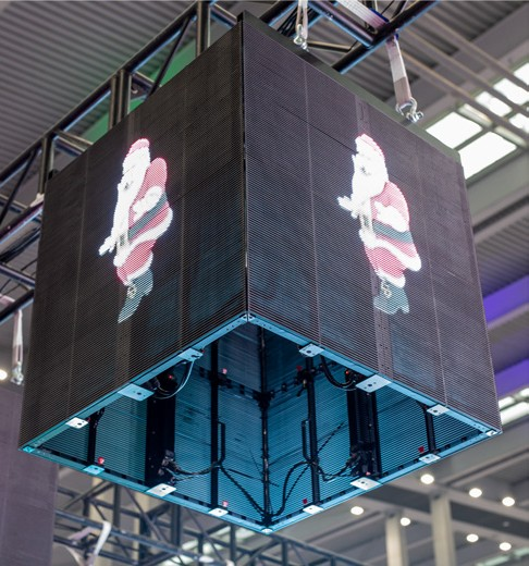 full color indoor rental led display