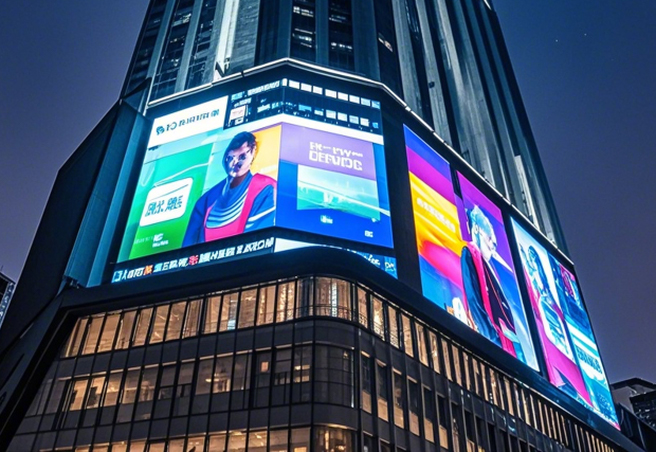 digital advertising poster